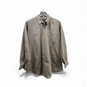 Nordstrom Men's Casual Tan Button-Down Shirt